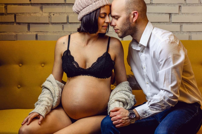 sesion de fotos embarazo en pareja - Sesión de fotos para embarazadas - Fotografía premamá