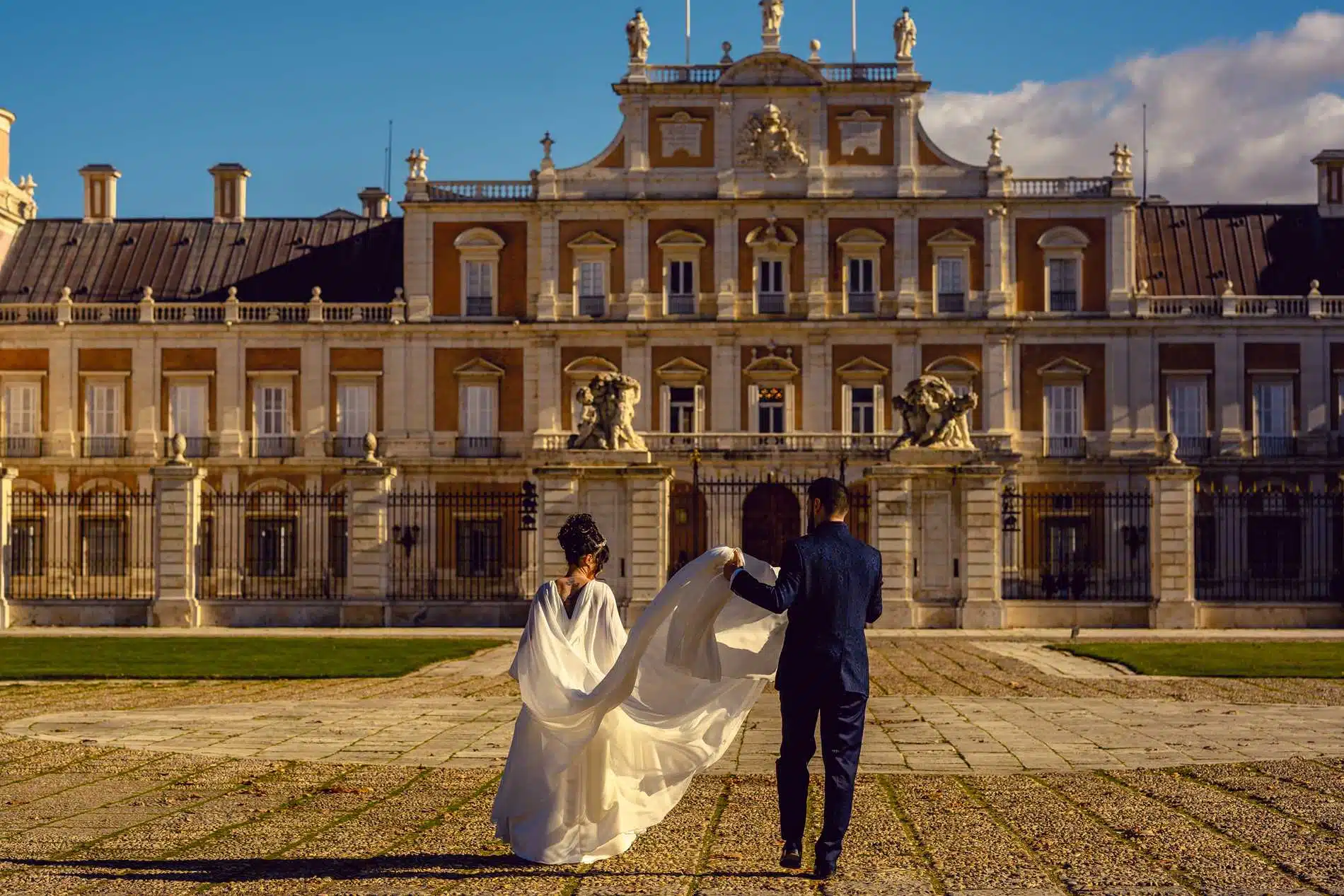 fotógrafo de bodas en Aranjuez - Palacio Real