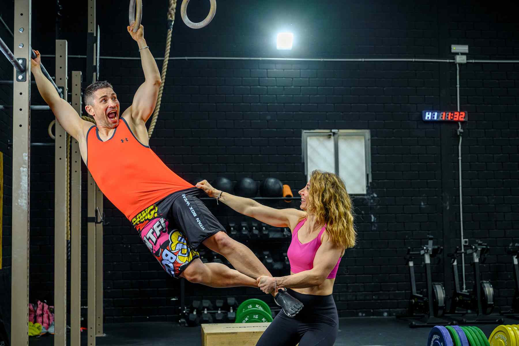Fotografía en box de CrossFit