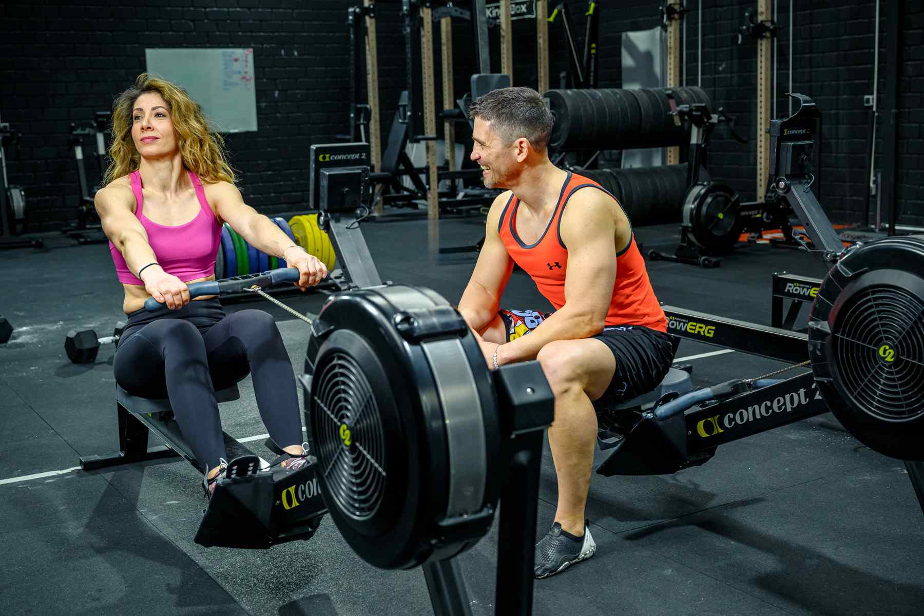 Fotografía en box de CrossFit