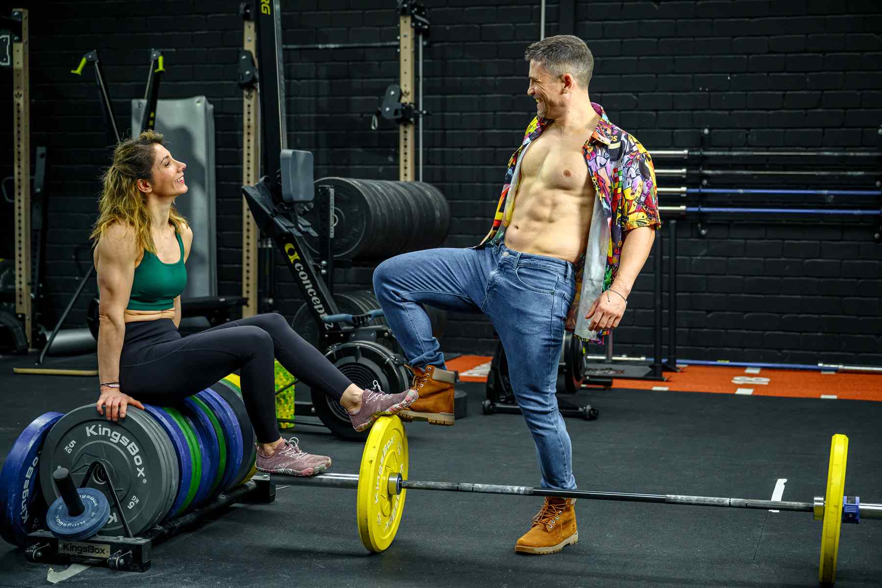 Fotografía en box de CrossFit